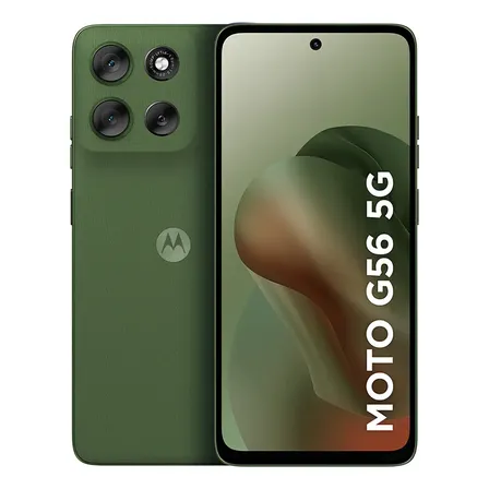 Smartphone Motorola Moto G56 5g - 256gb 16gb (8gb Ram+8gb Ram Boost) Camera 50mp Sony Lytia 600 Certificado De Ultrarresistencia Militar E Ip68 + Ip69 - Verde