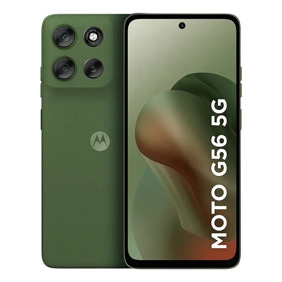 Smartphone Motorola Moto g56 5G 256GB - 8GB RAM+16GB Ram Boost, e 50MP Sony Lytia 600 AI Camera Ultrarresistência militar IP68 + IP69