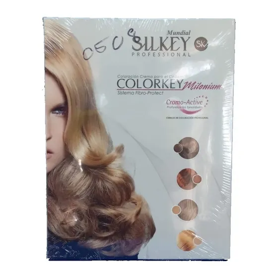 Carta De Colores Colorkey Milenium Silkey+caja De Guantes