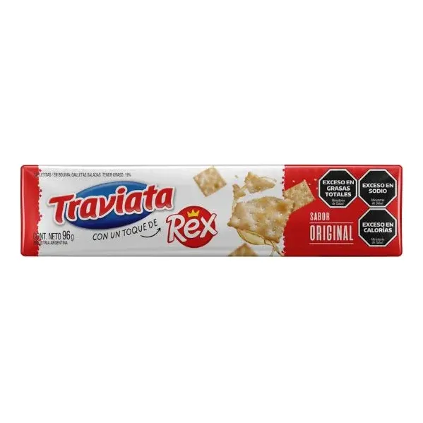 Galletita Traviata Crackers Rex X96g