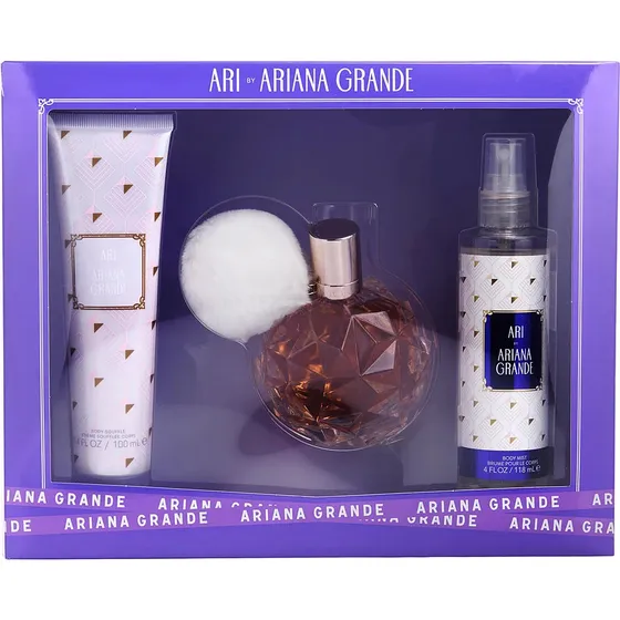 Set De Regalo Ari By Ariana Grande Eau De Parfum De 3 Piezas