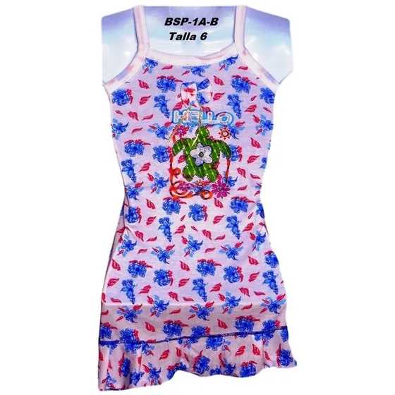 Blusas Niñas Franela Manga Corta Tiritas Estampadas Sweet