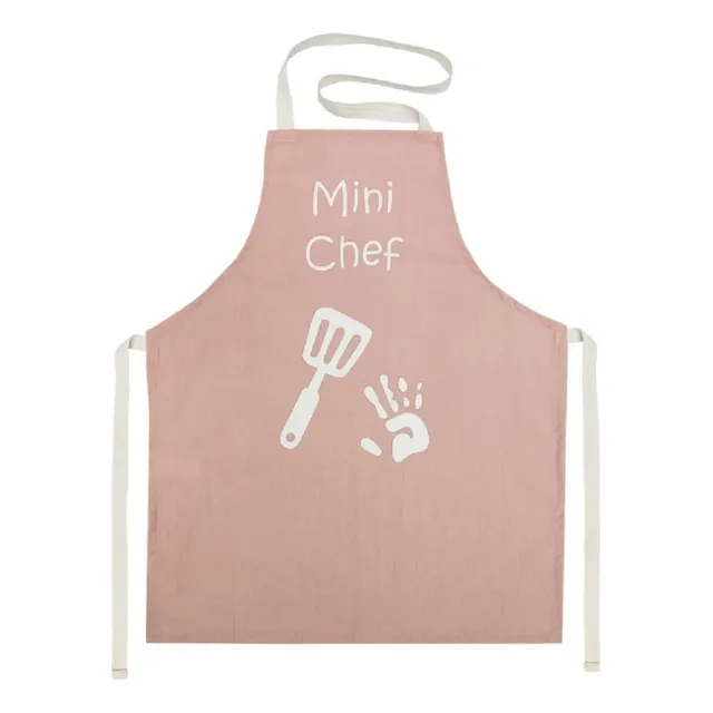 Delantal De Cocina + Gorra Mini Chef Cocinerito Niños