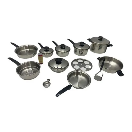 Juego Olla Acero Flavorite Renaware Al. 7023 Xavi