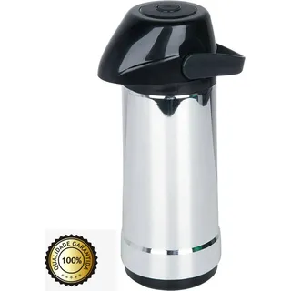 Garrafa Térmica De Café Invicta 6 Horas Quente 1litro Chå Cor Prata Garrafa Térmica De Café Invicta 6 Horas Quente 1litro Chå Cor Prata