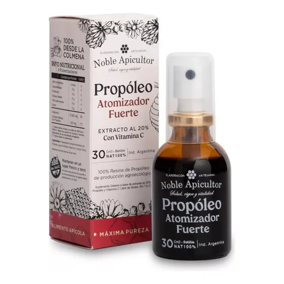 Propóleo Fuerte Al 20% Noble Apicultor X30cm3