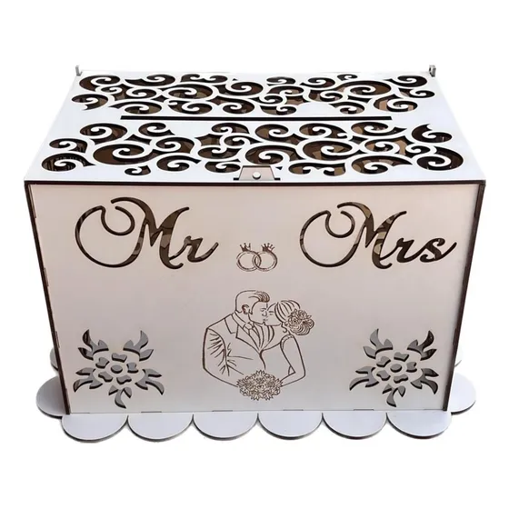  Caja Para Sobres De Boda/matrimonio