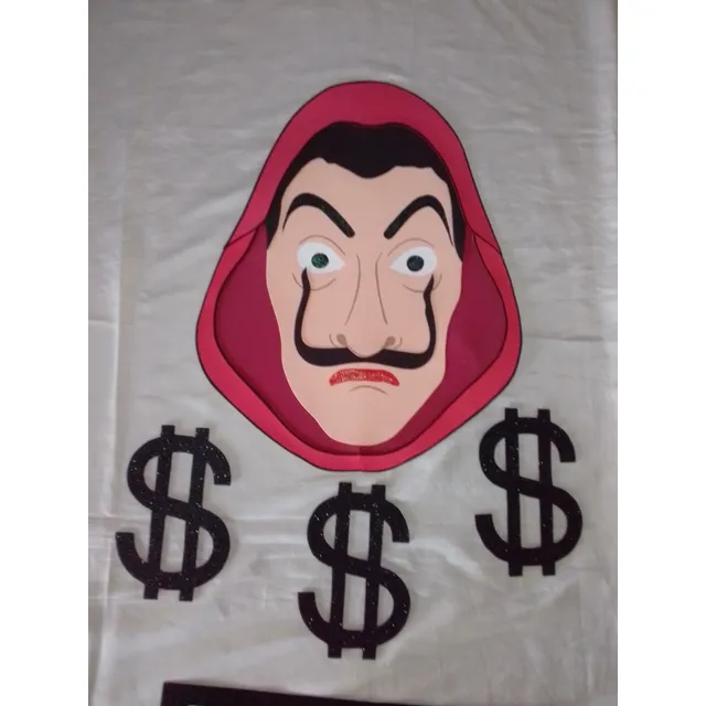 La Casa De Papel  Kit De Figuras Para Fiestas