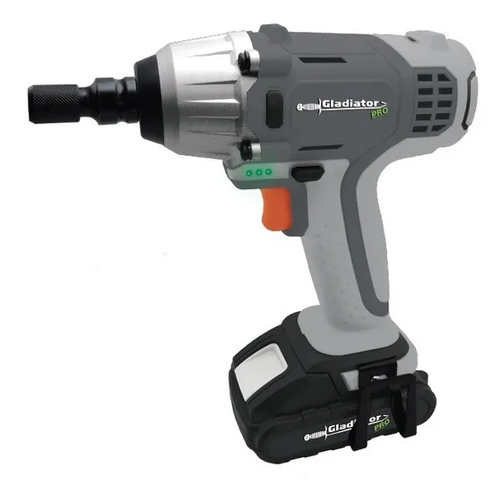 Llave de Impacto 1 2 18 Volts 1bat Gladiator Ali812 18c1 Gris