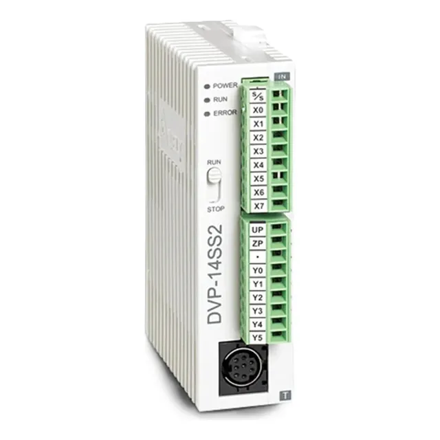 Plc Delta Dvp Serial Dvp14ss211t 8 In/ 6 Out Trans