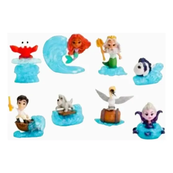La Sirenita Disney Colección Completa Mcdonalds 2023