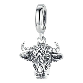 Charm O Dije De Toro. Plata 0.925, Joyería Fina Charm O Dije De Toro. Plata 0.925, Joyería Fina