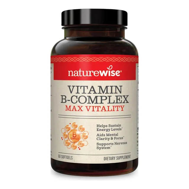 Complejo De Vitamina B Naturewise 60 Softgel
