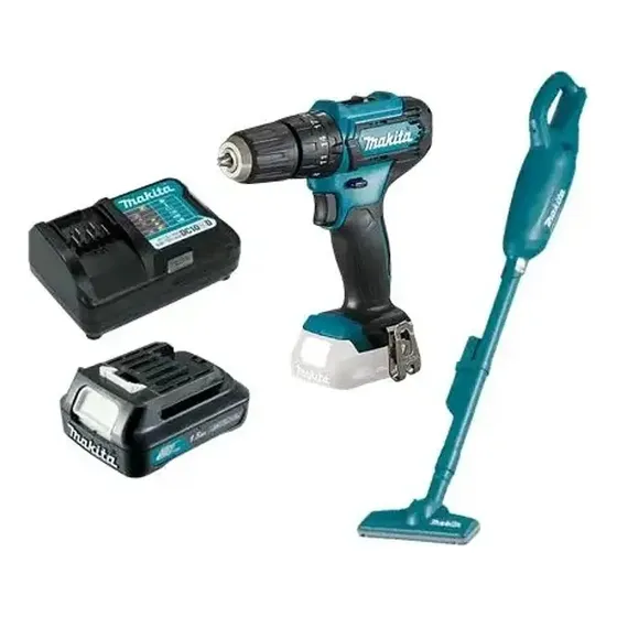 Kit Aspiradora+taladro Inalámbrico 12vcl106fdz-2 Makita