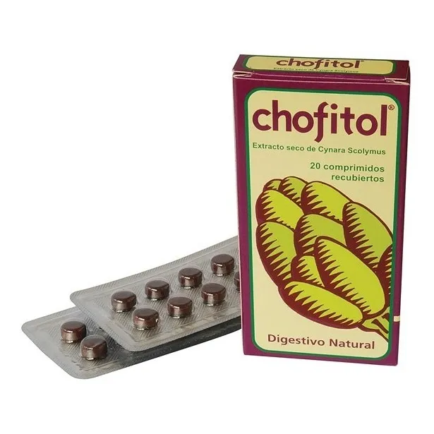 Chofitol® X 20 Comprimidos Recubiertos - Digestivo Natural