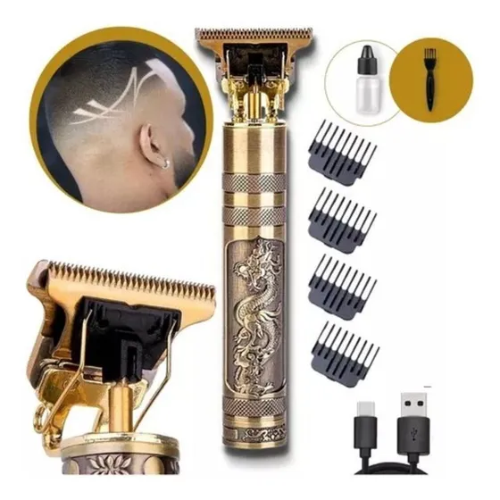 Máquina Sem Fio - Corte De Barba E Cabelo Com Estilo