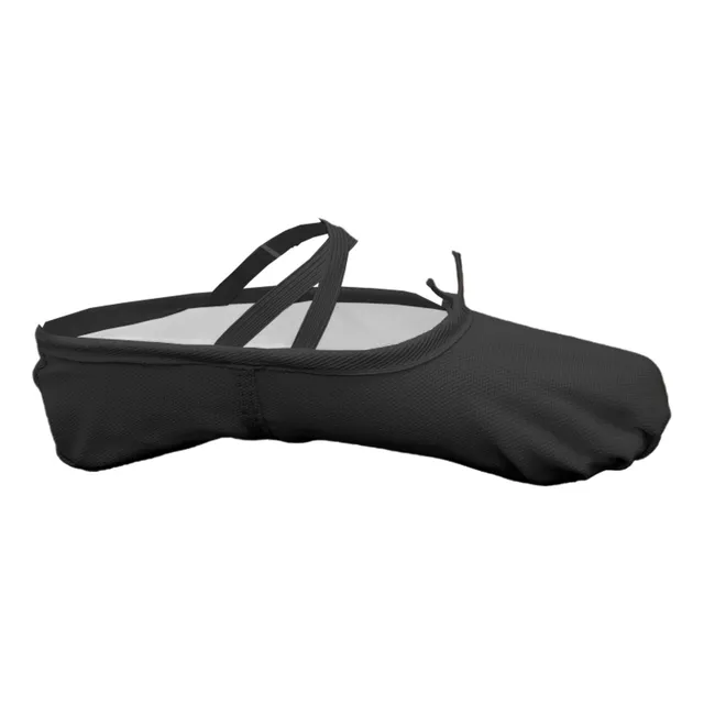Zapatilla Ballet Baile Lona Negra Danza - Tuproductouy