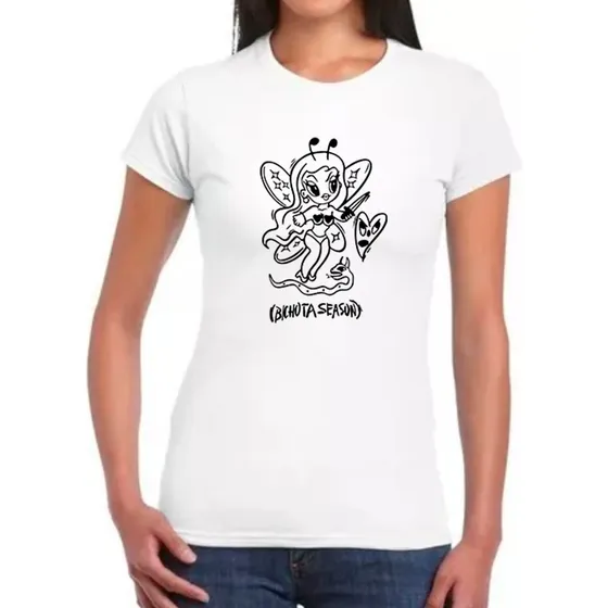 Franela Para Damas Estampada Diseño Karol G Tour 2024