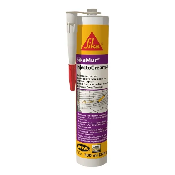 Sikamur Injectocream-100 Cartucho 300 Ml Humedad Cimientos 
