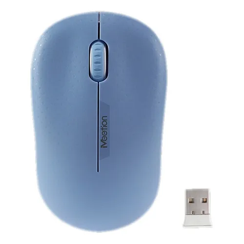 Mouse Inalambrico Pc Notebook De Calidad Y 1 Año Color Azul