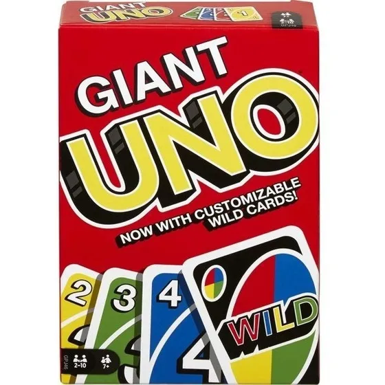 Juego Uno Gigante Juego De Cartas Juego De Mesa Amigos