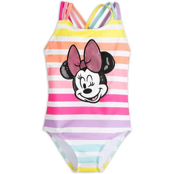 Minnie Traje De Baño Para Niñas Disney
