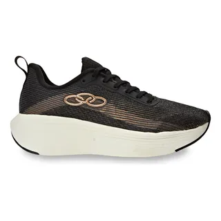 TĂȘnis Esportivo Feminino Purpura Solado Eleva + Olympikus TĂȘnis Esportivo Feminino Purpura Solado Eleva + Olympikus