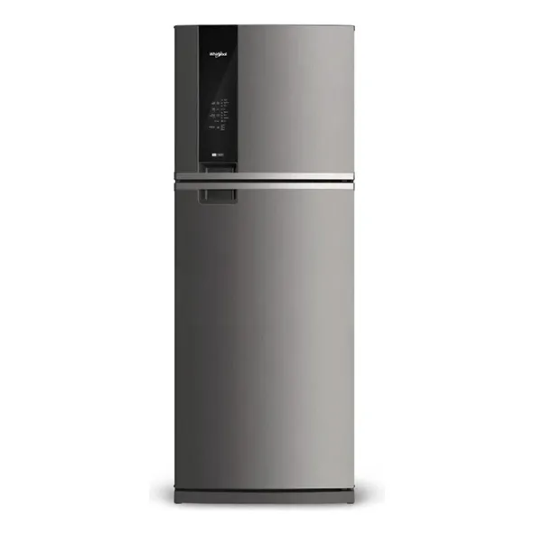 Heladera Whirlpool Wrm56k2 Acero 462 Litros No Frost Inverte