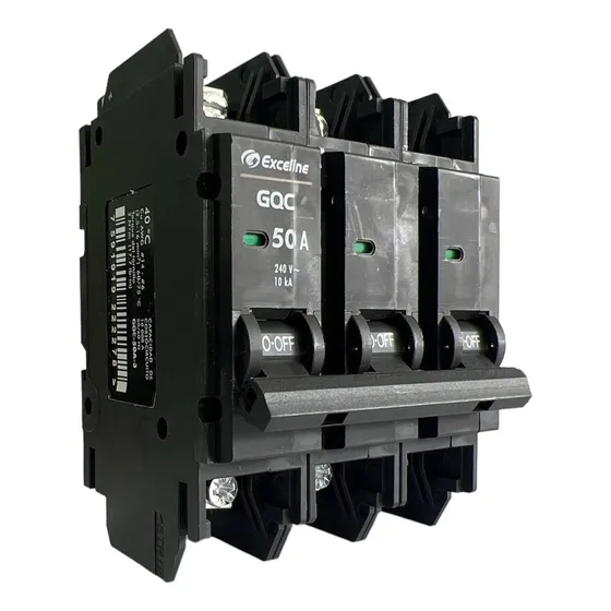 Breaker Superficial Gqc Termomagnetico 50amp 3 Polos