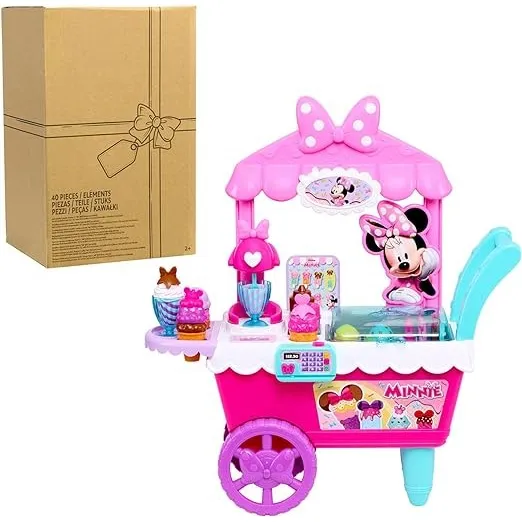 Minnie Just Play Carrito De Helado De Dulces Y Golosinas