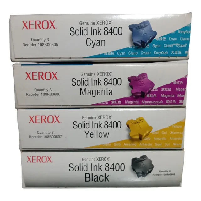 108r00605/108r00606/108r00607/108r00608 Pack Cartuchos Xerox