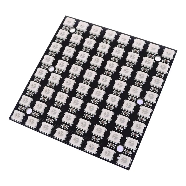 Ws2812 Matriz De Led 5050 Rgb 8x8 Endereçável 64bits