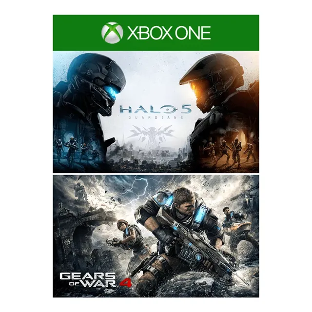 Gears Of War 4 Y Halo 5 Guardians Bundle Xbox One -series Xs (Reacondicionado)