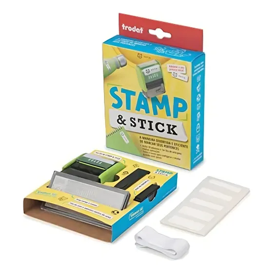 Carimbo Stamp & Stick Organizador Material Escolar - Trodat