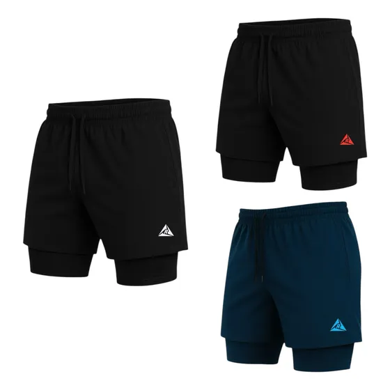 Pack X3 Pantalonetas Con Licra Hombre Gym Original Ripple