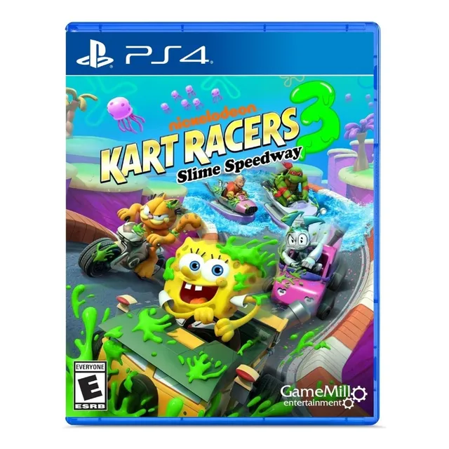 Nickelodeon Kart Racers 3 Slime Sleedway - Ps4 Nuevo Sellado