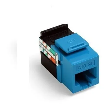 Jack Coupler Data Rj45 Cat5 E Leviton Azul