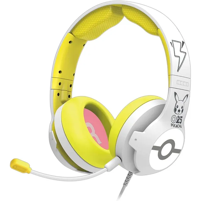 Audifonos Gaming Pro Hori Pikachu Nintendo Switch Headset