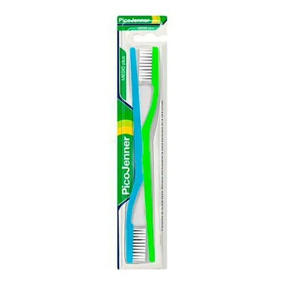 Cepillo Dental Pico Jenner® Medio Plus | Pack X 2