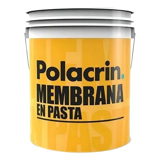 Membrana Liquida Polacrin 4 Lts Alta Gama Acabado Mate Color Blanco