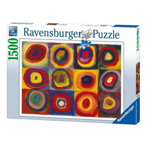Rompecabezas 1500 Piezas Kandisnky Estudio De Color