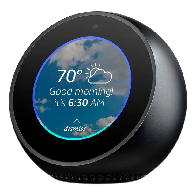 Amazon Echo Spot Asistente Virtual Alexa Pantalla Inteligent