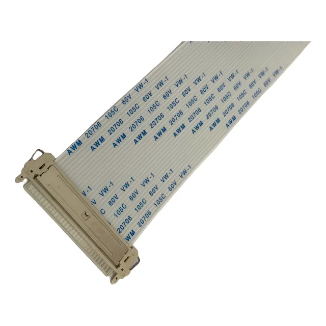 01 Cabo Flat Tv Led 32 Cce Lt32g 30 Vias New 30cm C/conector