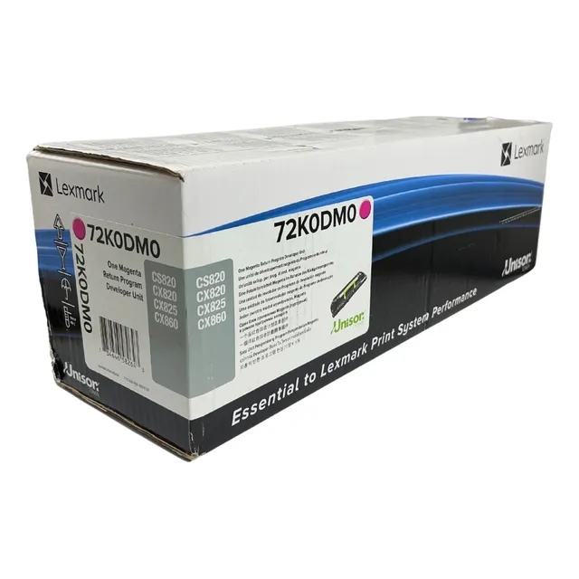 Unidad De Revelado Lexmark 72k0dm0 Magenta Cs820 / Cx820