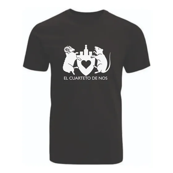 Polera Cuarteto De Nos Uruguay Concierto 2025 100% Algodón