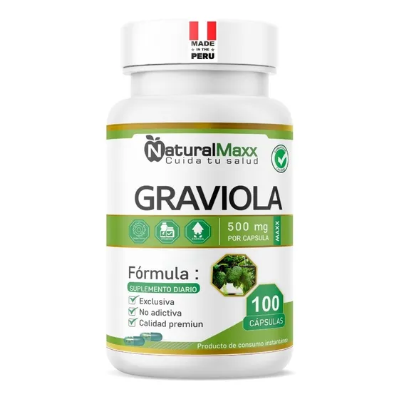 Graviola Maxx 100 Capsulas Naturalmaxx