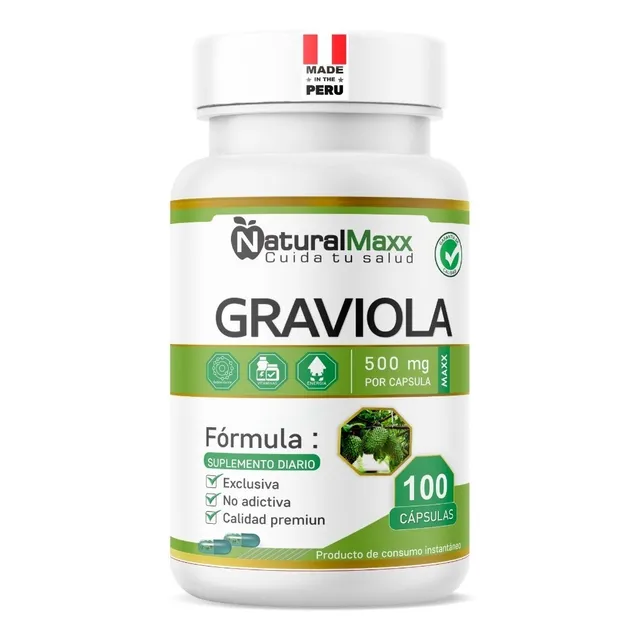 Graviola Maxx 100 Capsulas Naturalmaxx