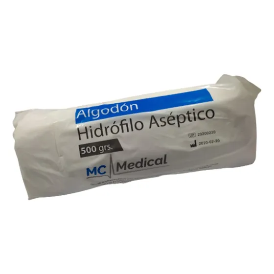 Algodon Hidrofilo 500gr