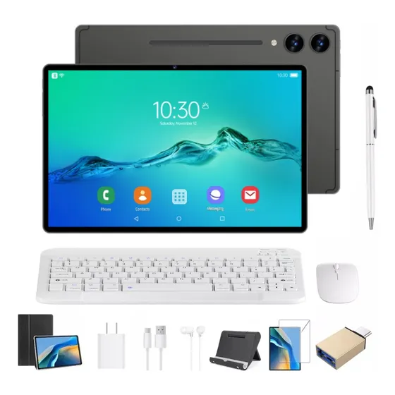Tablets Android13 11.6 12gb+512gb 5g Sim Con Teclado