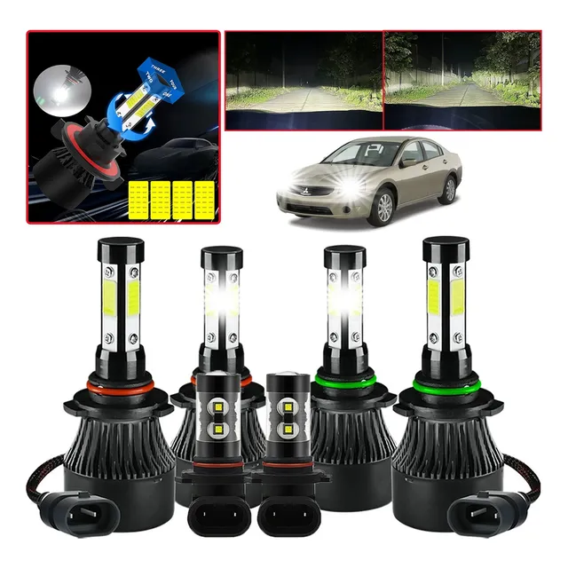 Gbb Para Mitsubishi Kit Focos Led De 4 Lados